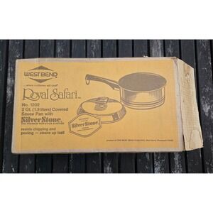 Vintage West Bend Royal Safari‎ Sauce Pan